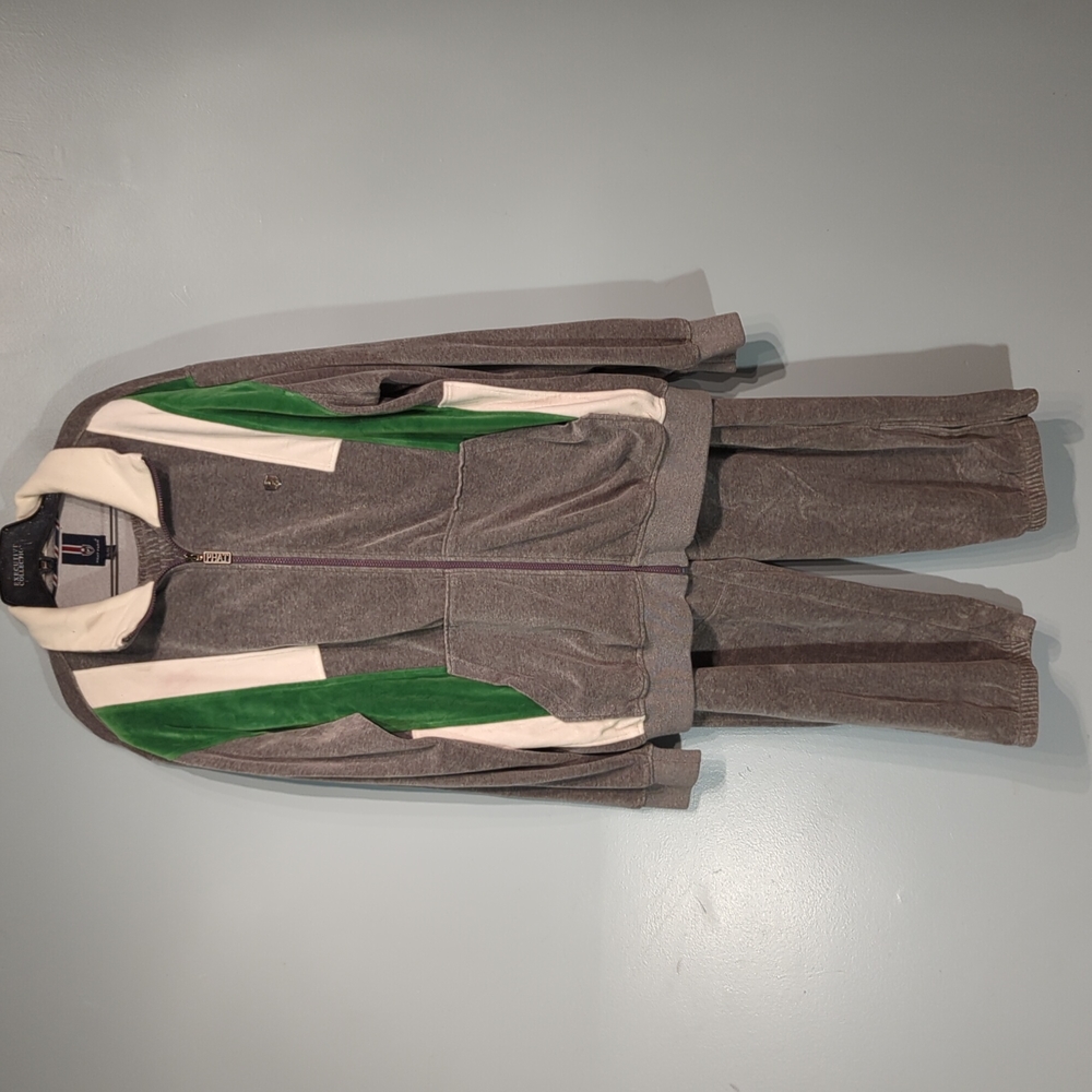 Vintage Early 2000's Phat Farm Velour Tracksuit Size … Gem